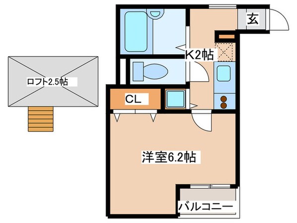 ｂＣＡＳＡ　Ｍａｃｈｉｄａの物件間取画像